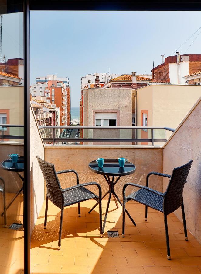 Atico Con Terraza, Vistas Al Mar Y Parking En Playa De S Lorenzo Gijón Dış mekan fotoğraf