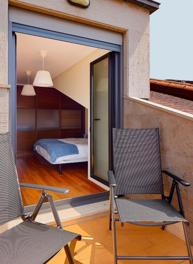 Atico Con Terraza, Vistas Al Mar Y Parking En Playa De S Lorenzo Gijón Dış mekan fotoğraf