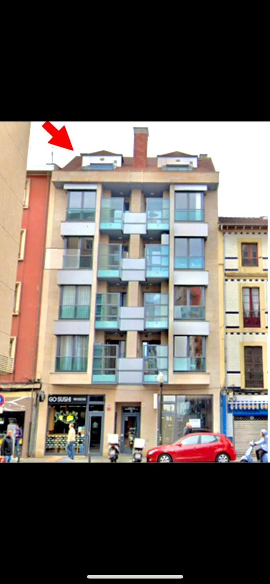 Atico Con Terraza, Vistas Al Mar Y Parking En Playa De S Lorenzo Gijón Dış mekan fotoğraf